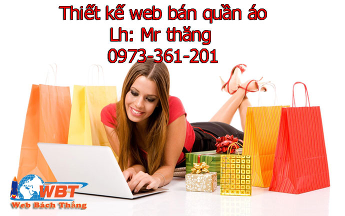 Thiết kế website bán quần áo chuẩn seo