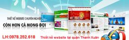 thiết kế website tại thanh xuân