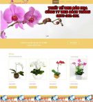 thiết kế website bán hoa giá rẻ chuẩn seo