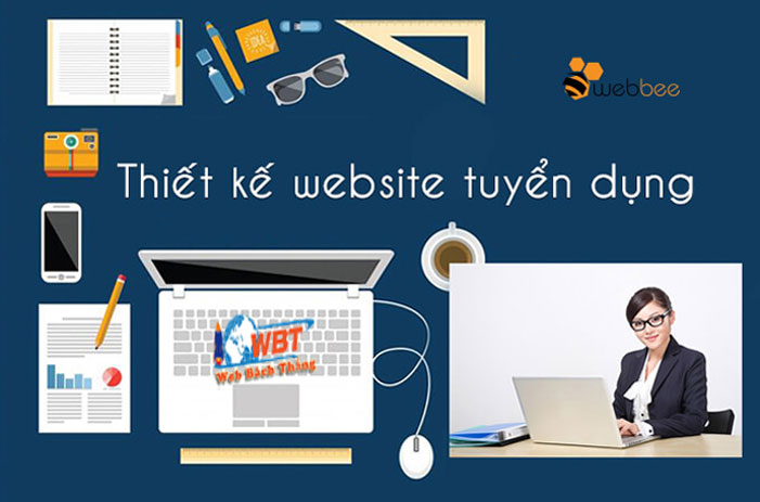 thiết kế website tuyển dụng