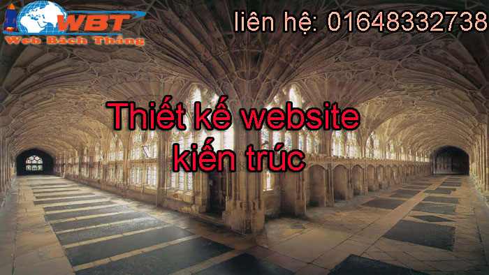 thiết kế website kiến trúc