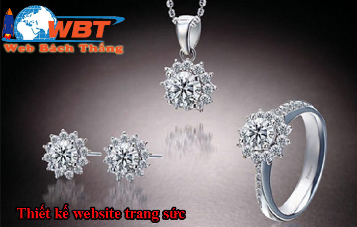 Thiết kế website trang sức