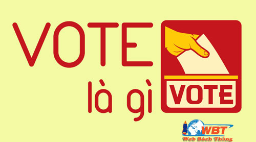 vote là gì