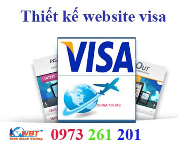 Thiết kế website làm visa nhanh