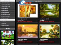 Thiết kế website bán khung tranh chuyên nghiệp đẹp mắt