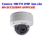 Camera HD-TVI 2MP bán cầu 40m HIKVISION DS-2CC52D9T-AVPIT3ZE