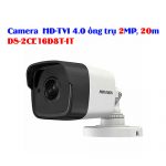 Camera HD-TVI 4.0 ống trụ 2MP, 20m HIKVISION DS-2CE16D8T-IT