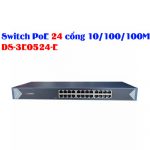 Switch PoE 24 cổng 10/100/100M HIKVISION DS-3E0524-E