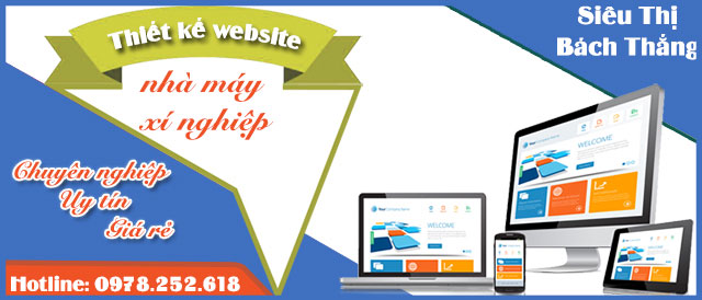 Thiết kế website nhà máy xí nghiệp chuẩn SEO