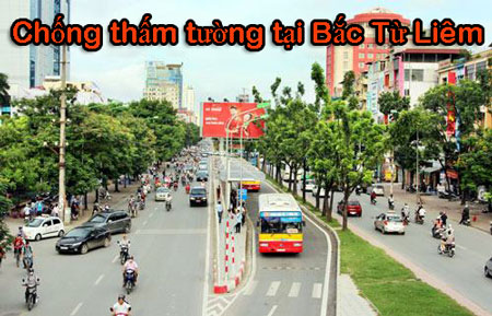 Chống thấm tường tại Bắc Từ Liêm