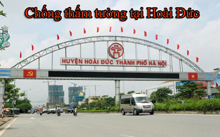 Chống thấm tường tại Hoài Đức