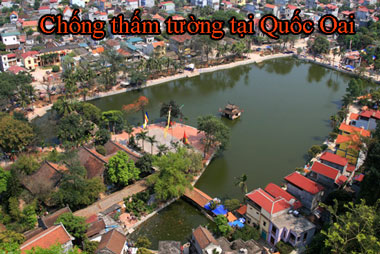 Chống thấm tường tại Quốc Oai