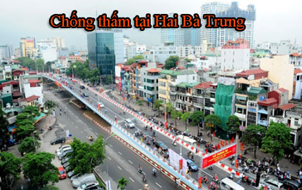 Chống thấm tại Hai Bà Trưng