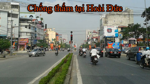 Chống thấm tại Hoài Đức