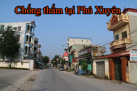 Chống thấm tại Phú Xuyên