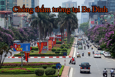 Chống thấm tường tại Ba Đình