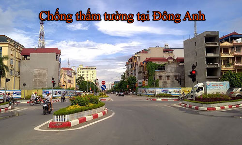 Chống thấm tường tại Đông Anh