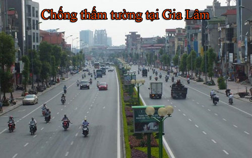 Chống thấm tường tại Gia Lâm