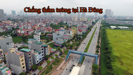 Chống thấm tường tại Hà Đông