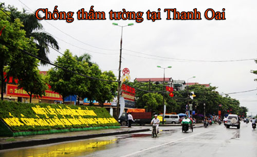 Chống thấm tường tại Thanh Oai