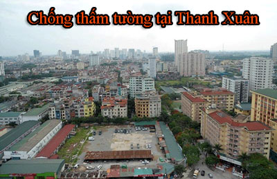 Chống thấm tường tại Thanh Xuân