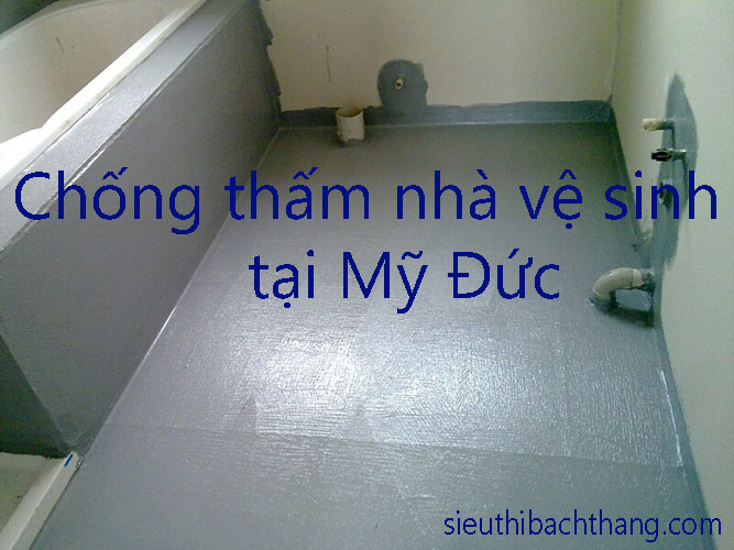 Chống thấm nhà vệ sinh tại Mỹ Đức