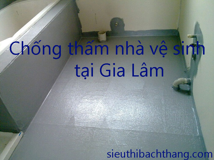 Chống thấm nhà vệ sinh tại Gia Lâm