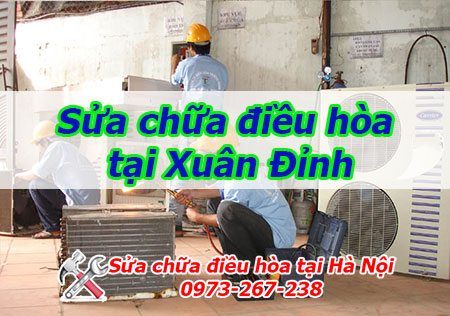 sửa chữa điều hòa tại xuân đỉnh