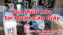 Dịch vụ Sửa điều hòa tại Quận Cầu Giấy