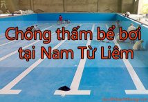 Chống thấm bể bơi tại Nam Từ Liêm