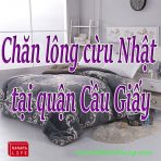 Chăn lông cừu Nhật tại quận Cầu Giấy giá rẻ, chính hãng