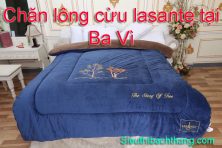 Chăn lông cừu lasante tại ba vì