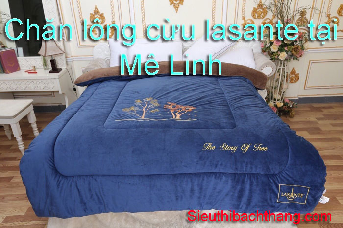 Chăn lông cừu lasante tại mê linh