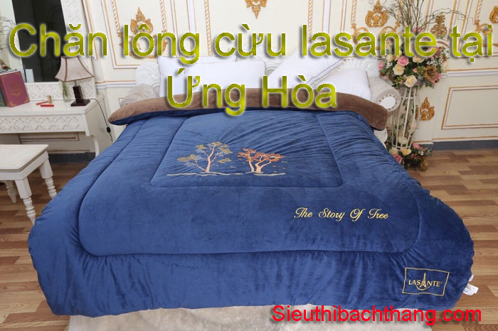 Chăn lông cừu lasante tại ứng hòa