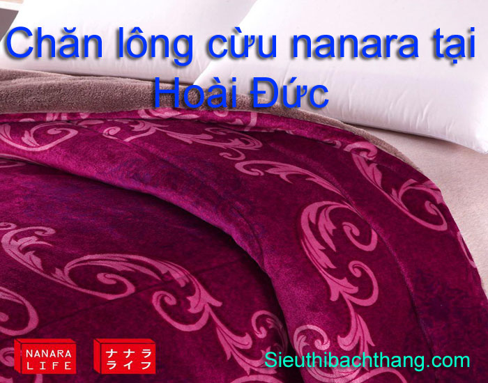 Chăn lông cừu nanara tại hoài đức