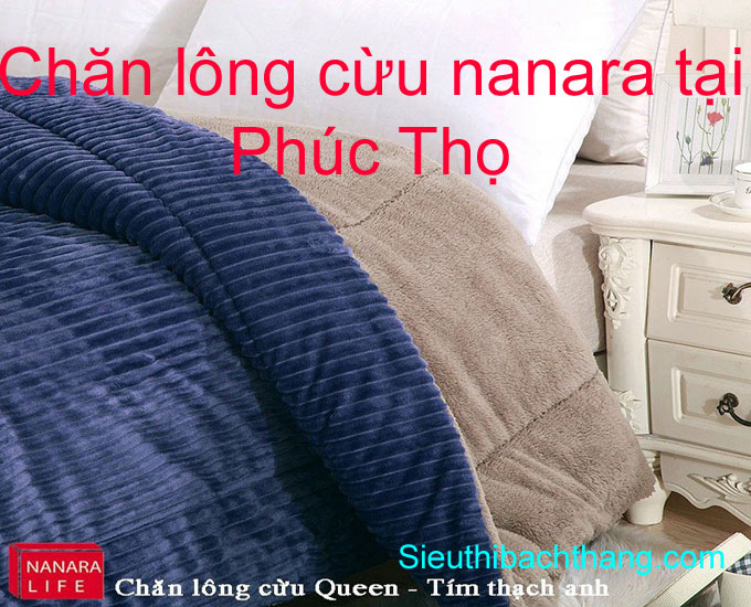 Chăn lông cừu nanara cao cấp tại phúc thọ