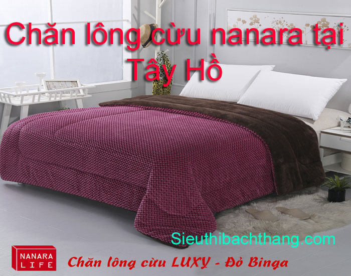 Chăn lông cừu nanara tại tây hồ chính hãng