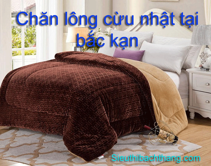 Chăn lông cừu nhật tại bắc kạn cao cấp