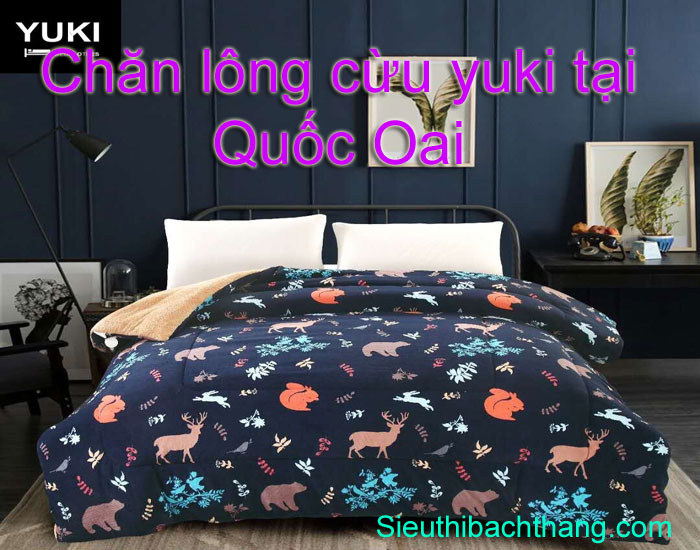 Chăn lông cừu yuki tại quốc oai