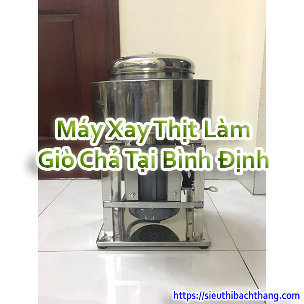 Máy Xay Thịt Làm Giò Chả Tại Bình Định