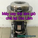 Máy xay thịt làm giò chả tại gia lâm