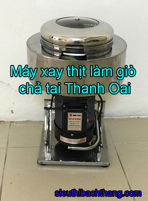 Máy xay thịt làm giò chả tại thanh oai