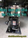 Máy làm giò chả tại thường tín