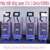 Máy triệt lông laser 2 in 1 Canzy korea Hàn Quốc