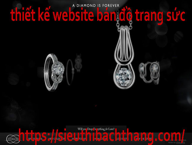 Thiết kế Website bán đồ trang sức