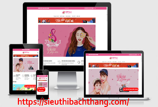 Thiết kế website bán phụ kiện thời trang