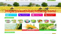 thiết kế website bán gạo