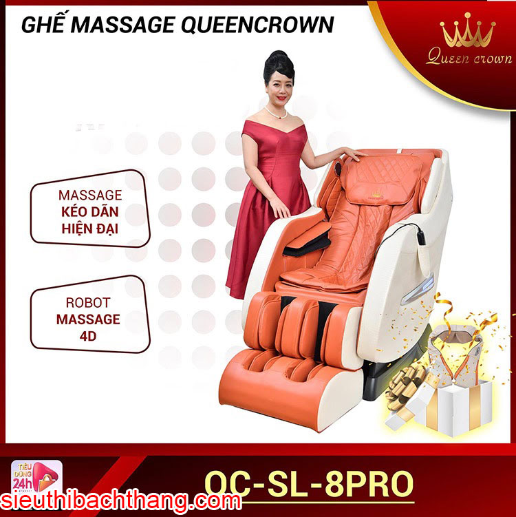 Ghe Massage Queen Crown Qc Sl8 Pro